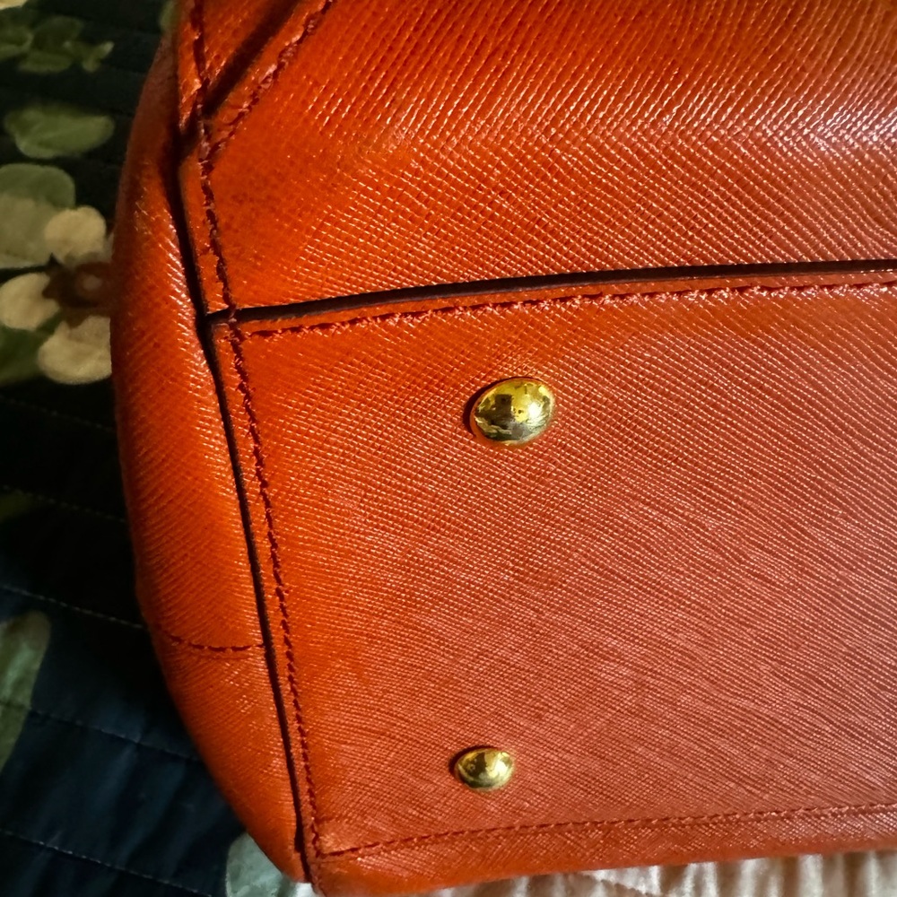 MCM Leather Satchel/ Crossbody Bag - Picture 7 of 16